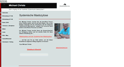 Desktop Screenshot of mastozytose.eu